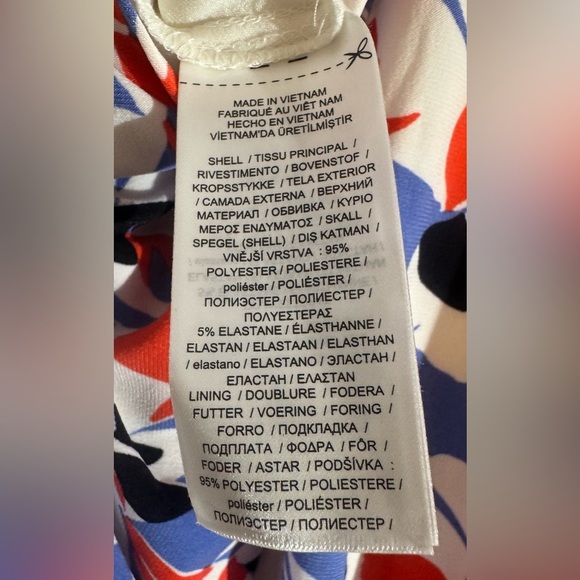 Lauren by Ralph Lauren Colorful Sleeveless Dress NWT - Picture 8 of 9